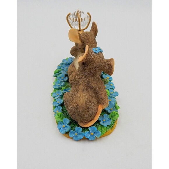 Charming Tails 'I Have a Question' Mouse Figurine 89/603 Proposal Fitz & Floyd - Picture 4 of 9